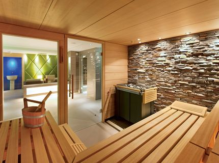 Sauna-, Spa- und Wellness-Referenzen: Sporthotel Schweizerhof; Saunabereich