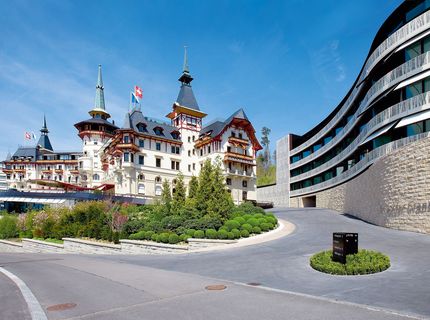 Sauna-, Spa-und Wellness-Referenzen: Dolder Grand Spa; Außenansicht