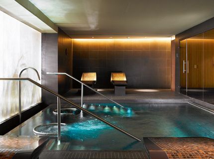 Sauna-, Spa- und Wellness-Referenzen: The Gleneagles®; Abkühlungsbecken und Sauna